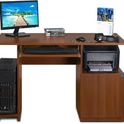 flipkart perfect homes studio Glide Engineered Wood Computer Desk image 5