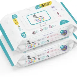 r for rabbit Feather Aqua Baby Wipes Enriched with Vitamin E (Pack of 78 x 2)-picture-21