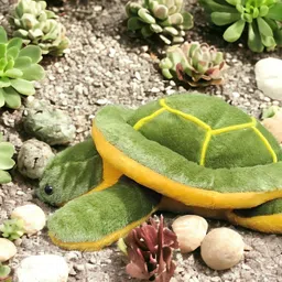 encore Super Soft Big Tortoise | Stuffed Soft Cute Green Tortoise for Kids.- 25 cm image 2