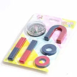 krytone 6 Piece Science Magnet Set Science Experiment tool for Students Multipurpose Office Magnets Pack of 1-picture-11