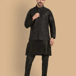 trends of ethnic Embellished Men Waistcoat image 5