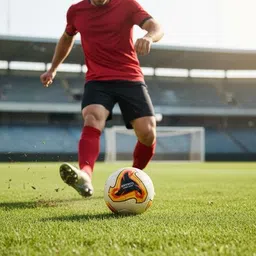 shree shyam enterprises Hand Stitched Football for Soft and Wet Grounds, Match Football Football - Size: 5 image 2