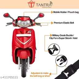 samridh Mobile Holder pelyester Bike Mobile Holder image 5