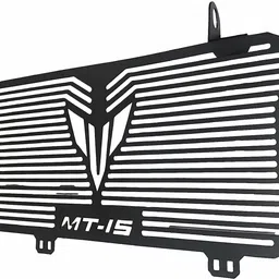 vagary Radiator Guard /Radiator Grill For Yamaha MT 15 Bike Crash Guard image 3