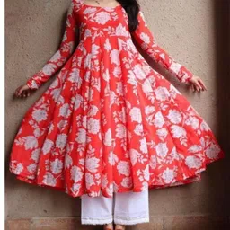 Women Cotton Rayon Kurta Pant Set-image-46