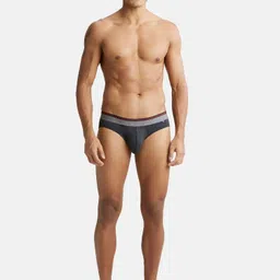 jockey US59 Super Combed Cotton Elastane Stretch Solid Men Brief image 4