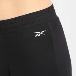 reebok Women Solid Black Track Pants image 4