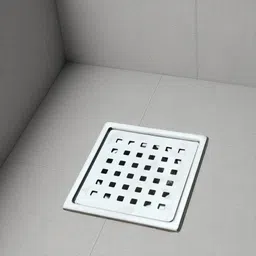 adano Floor Stainless Steel Push Down Strainer image 1