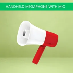 frony King Bhopu Megaphone Siren Loudspeaker Music Function With Adjustable HandleS215 King Bhopu Megaphone Siren Loudspeaker Music Function With Adjustable HandleO215 Outdoor PA System image 1