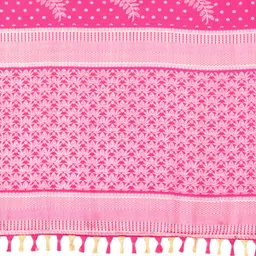 fabmora Printed, Blocked Printed Daily Wear Chiffon, Georgette Saree image 4