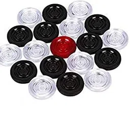bixxon BNC-43A PVC Carrom Coins ( pack of 20 ) With Free Stiker Carrom Pawns-picture-15