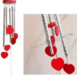 buyab factory Wind chimes for vastu home decor positive sound mind refresh Steel, Wood Windchime-picture-16