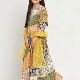 Readiprint Fashions Girls Printed Ready to Wear Lehenga Choli With Dupatta image 4