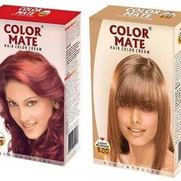 color mate Cream , Burgundy + Light Blonde-picture-32
