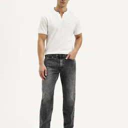 levi's Men Tapered Fit Mid Rise Grey Jeans image 2