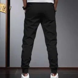 riksaw Pack of 2 Men Printed Black, Grey Track Pants image 3
