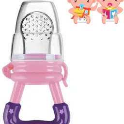 aapni dukan SST Sales Baby Food And Fruit Nibbler & Pacifier Teether BPA Free Nibbler BD66 Feeder-picture-23