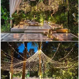 kadio 1 LEDs 15 m Yellow Steady String Rice Lights image 4