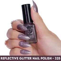 beromt REFLECTIVE GLITTER NAIL POLISH - BNP 325 Rust Pink-picture-26