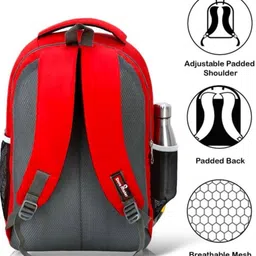 duramatter Large 35 L Laptop Backpack Water Resistant Laptop Backpack with 2 Compartments Bottle Holder for Men/Women image 4