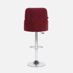 casacraft from pepperfry Meteor Bar Chair in Ruby Colour image 5