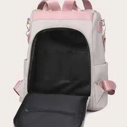 eurolark Small 12 L Backpack College & Travel Fashion Bag Waterproof New Floral Embroidery Backpack image 3