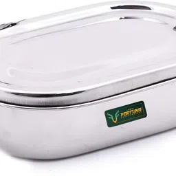 Capsule Lunch Box/Food Pack, High Polish One Tier Tiffin Box for School & Office 1 Containers Lunch Box-image-45