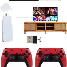 M18 RED Wireless video games Retro console with Game Stick 4K Plug & Play Exclusive Edition image 4
