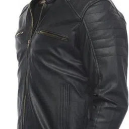 ronnie Men Solid Biker/Riding Jacket image 3