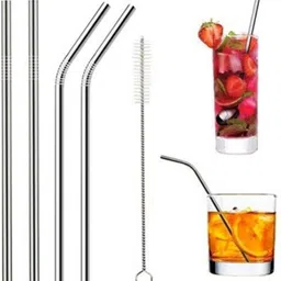 snowshell Straight Drinking Straw image 1
