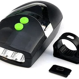 rebound Front Cycle Bicycle LED Light multi 3 mode With Multi 4 Sound Bell-picture-24