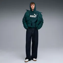 puma Men Full Sleeve Printed Hooded Sweatshirt image 3