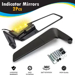 showride Black LED Vehicle Mirror Light-picture-23