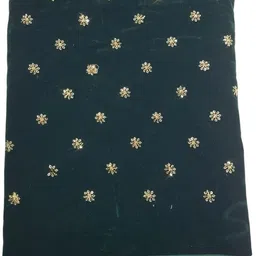 kdpm Unstitched Velvet Multi-purpose Fabric Embroidered-picture-42