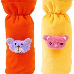 adriel bringing joy Soft Plush Stretchable Baby Feeding Bottle Cover With Animated Cartoon(250 Ml)-picture-16