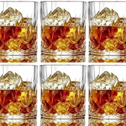 otak (Pack of 4) 101_scotch glass 400 ml pack of 4 pack of 4 Glass Set Water/Juice Glass-picture-28
