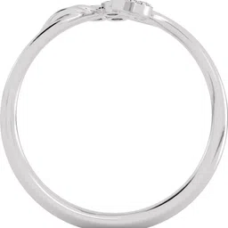 avsar AVR1088WB 14kt Cubic Zirconia White Gold ring image 4