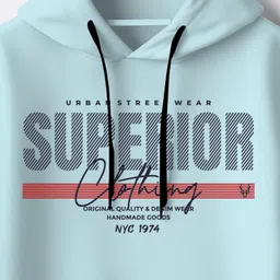 lripsome Men Full Sleeve Printed Hooded Sweatshirt image 3