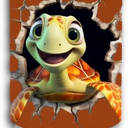 rsrcreations Cute Turtle Printed Text With Chal Bhai Break Lele Printed 11oz Ceramic Coffee Mug-picture-13