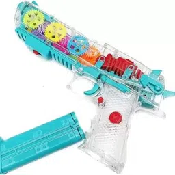goyal's Gear Electric Gun with Light & Sound Toy for Baby Musical Toy Gun for Kids Guns & Darts image 4