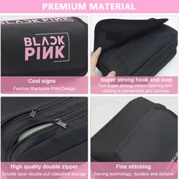 palay Blackpink Pencil Box Blackpink Art Canvas Pencil Box image 4