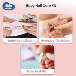 kids station Portable Baby Potty Training Seat & Baby Grooming Kit Combo Pack Potty Box image 5