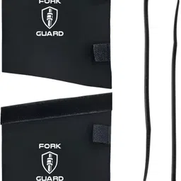 oberoi's traders Motorcycle Front Shocker Fork Seal Covers | Protect & Extend Suspension Life Bike Crash Guard image 5
