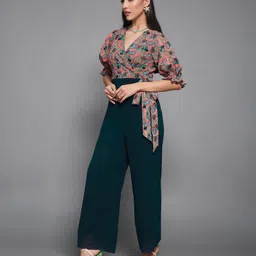 miss chase Printed Women Jumpsuit image 4