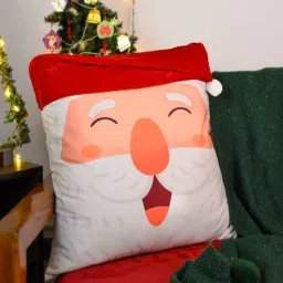 indigifts Santa Reversible Shaped Cushion-picture-36