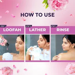 lux Shower Gel, French Rose Fragrance & Almond Oil Bodywash image 2