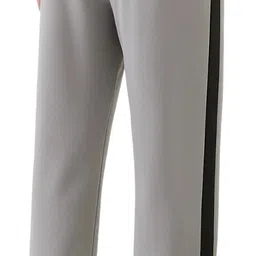vontade Men Striped Grey Track Pants image 2