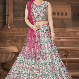 ethnictree Printed Stitched Lehenga Choli-picture-10
