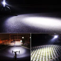 shivexim HOT SELL USB Rechargeable Bicycle Light Waterproof Quick Release Bike Front Light Speaker Touch Switch Bicycle Light LED Front Light LED Front Light image 3