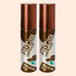 STAY COOL Breath Freshener Spray - Chocolate Mint - Pack of 2 Spray Spray image 1